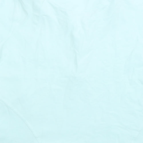 Green Lamb Womens Blue Cotton Basic Polo Size 12 Collared