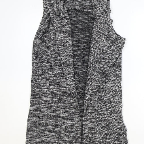 Stella Womens Green V-Neck Cotton Vest Jumper Size 12
