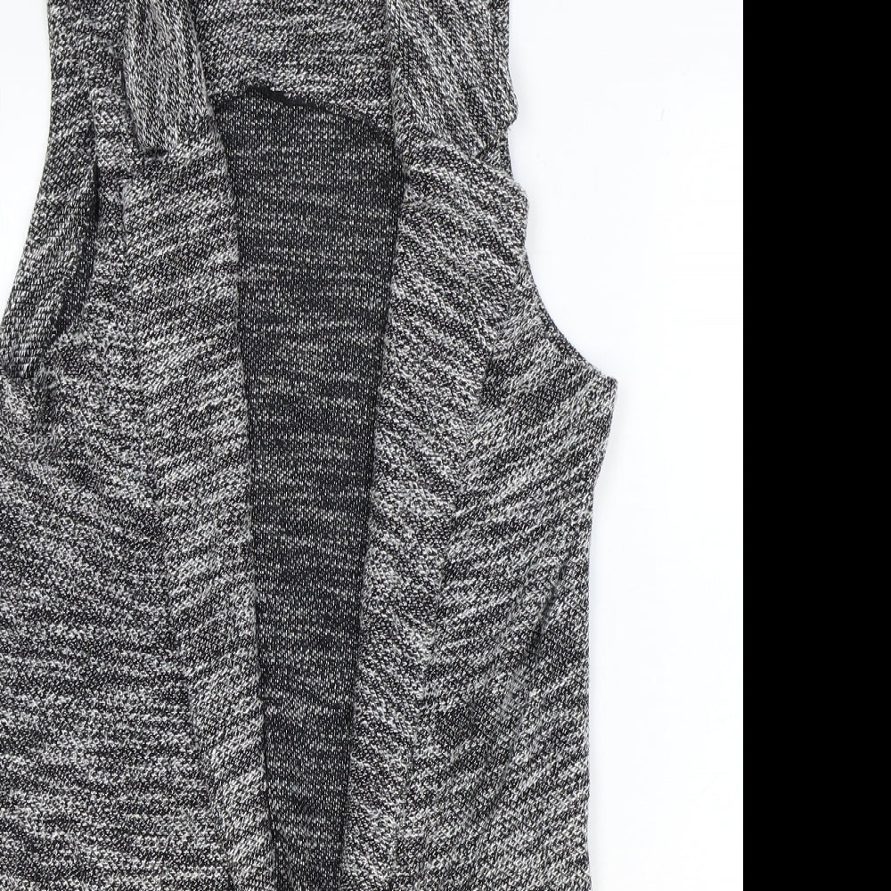 Stella Womens Green V-Neck Cotton Vest Jumper Size 12