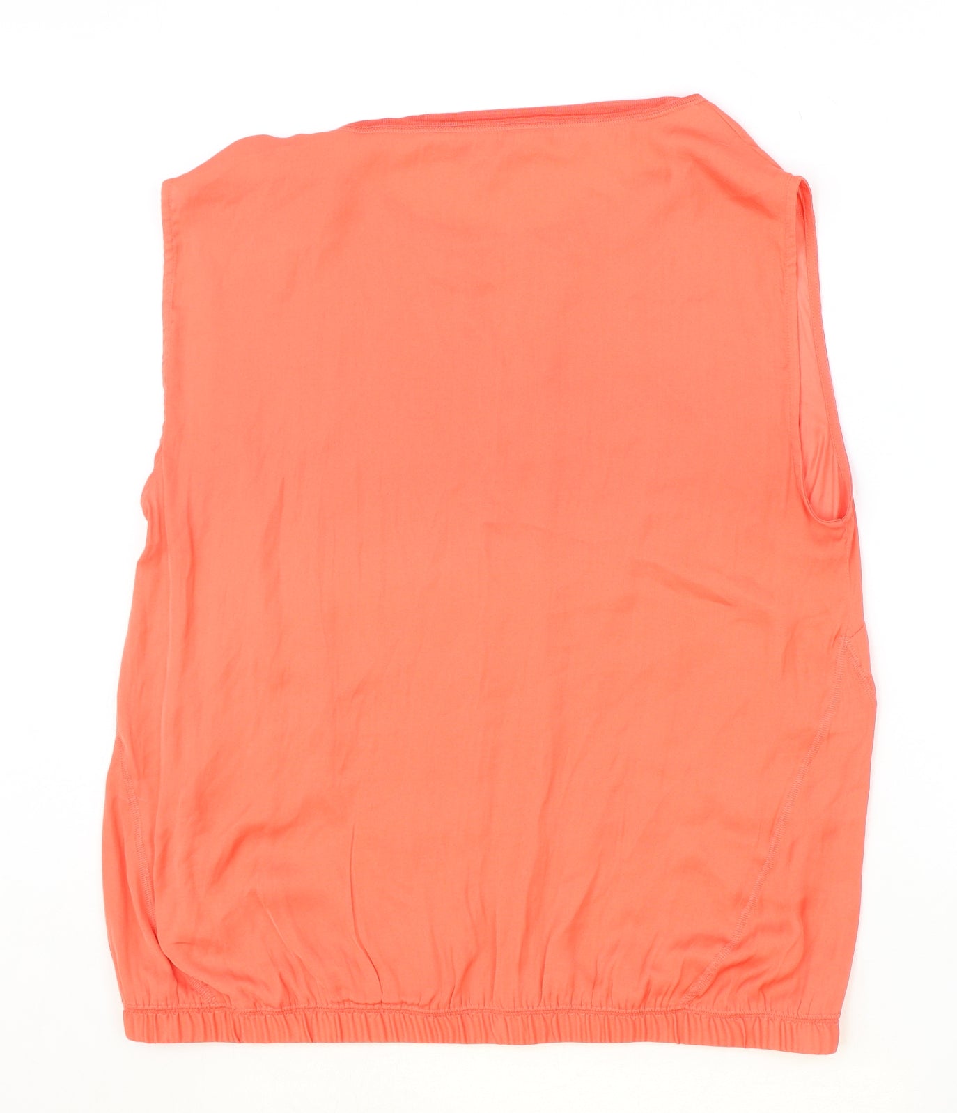 NEXT Womens Pink Polyester Basic T-Shirt Size 16 Round Neck