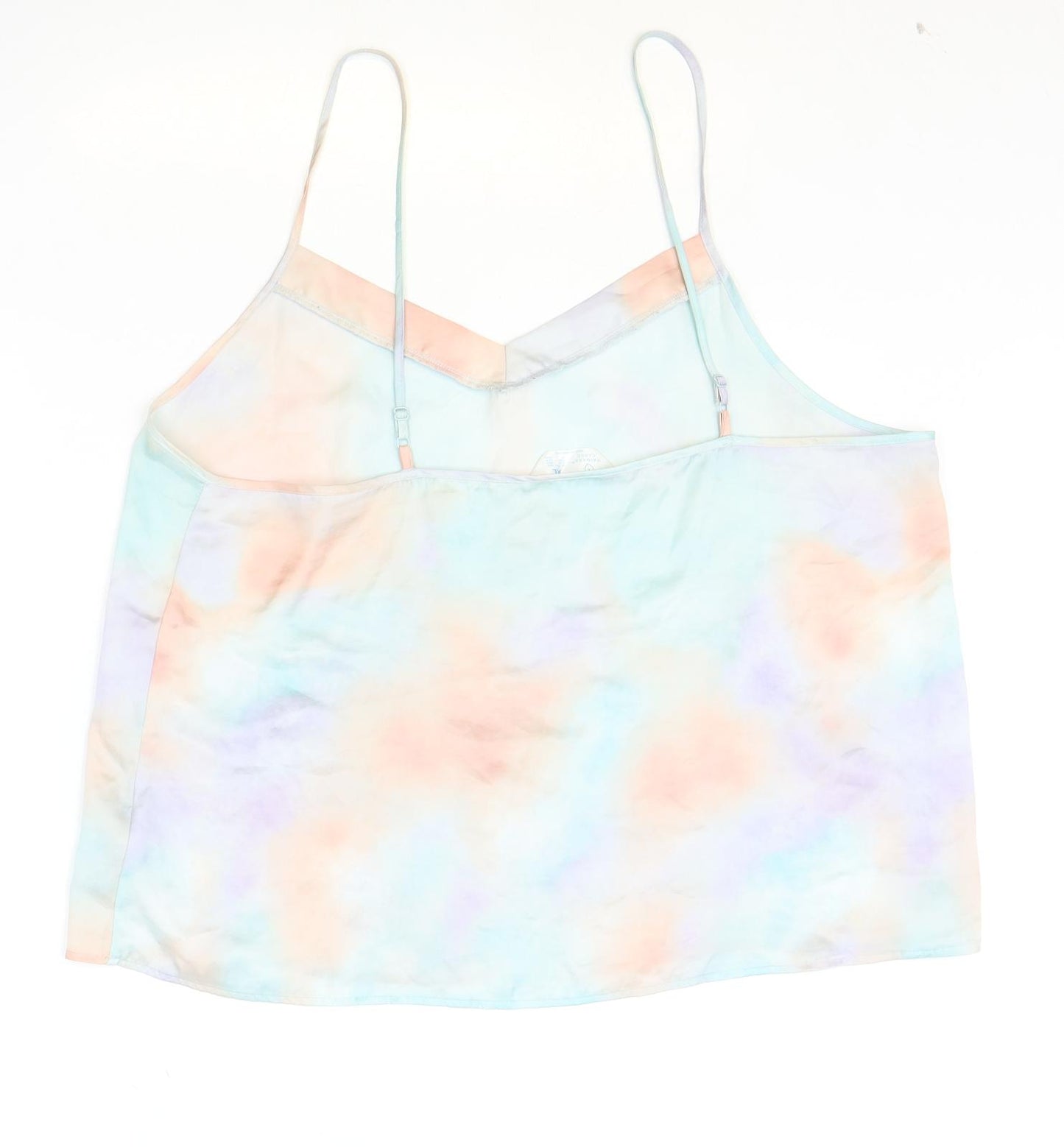 Primark Womens Blue Polyester Camisole Tank Size XL V-Neck