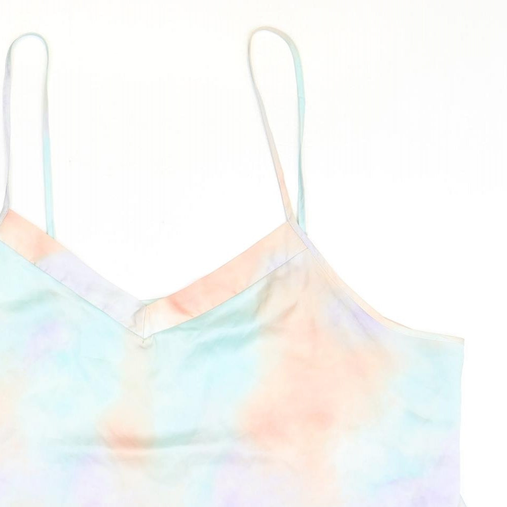 Primark Womens Blue Polyester Camisole Tank Size XL V-Neck