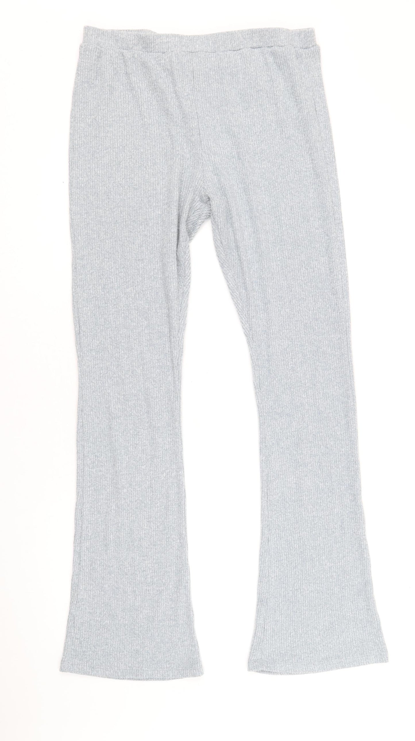 Chelsea Peers Womens Grey Polyester Trousers Size M Regular