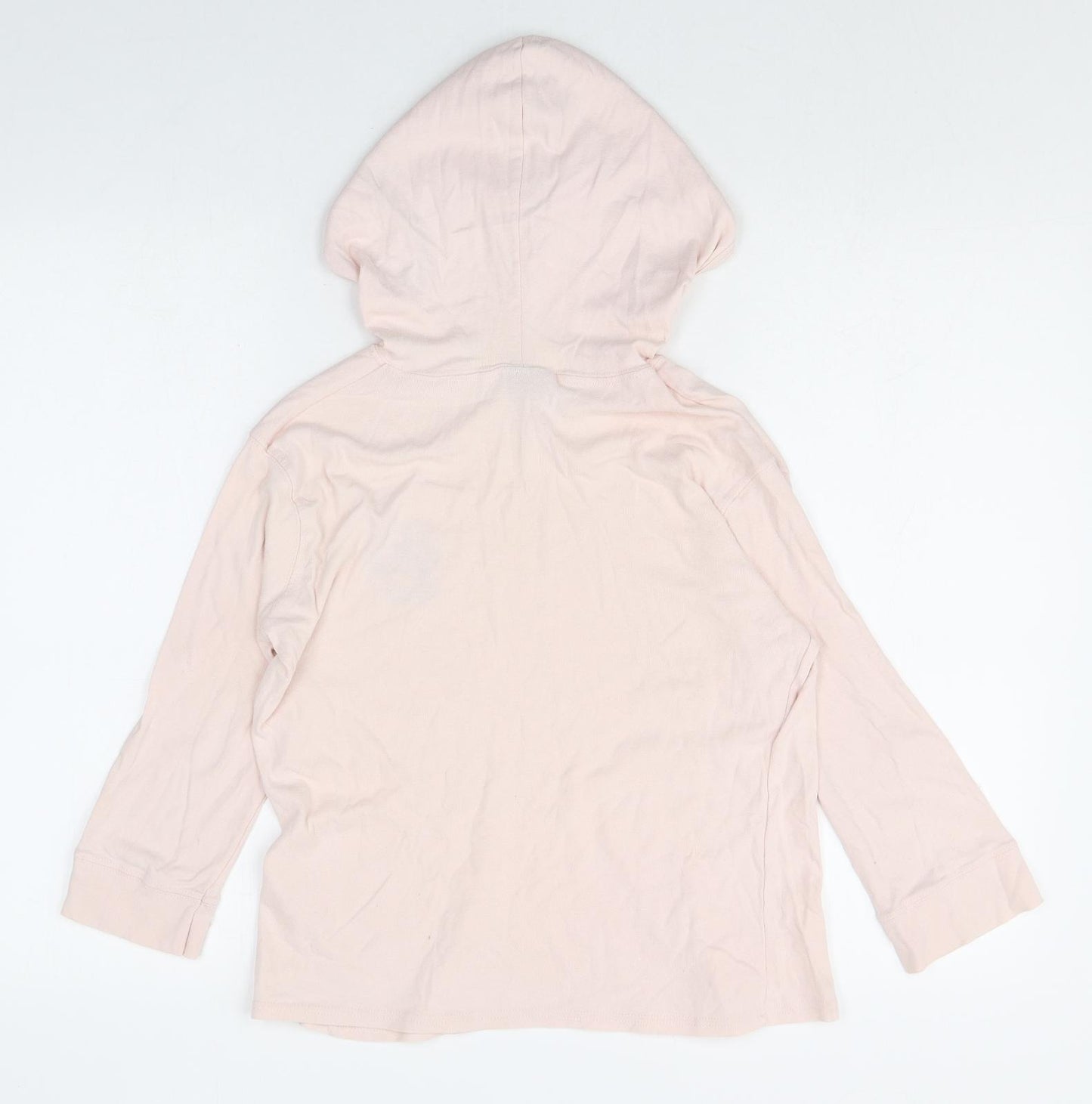 Silver Girls Pink 100% Cotton Pullover Hoodie Size L Pullover - Florida