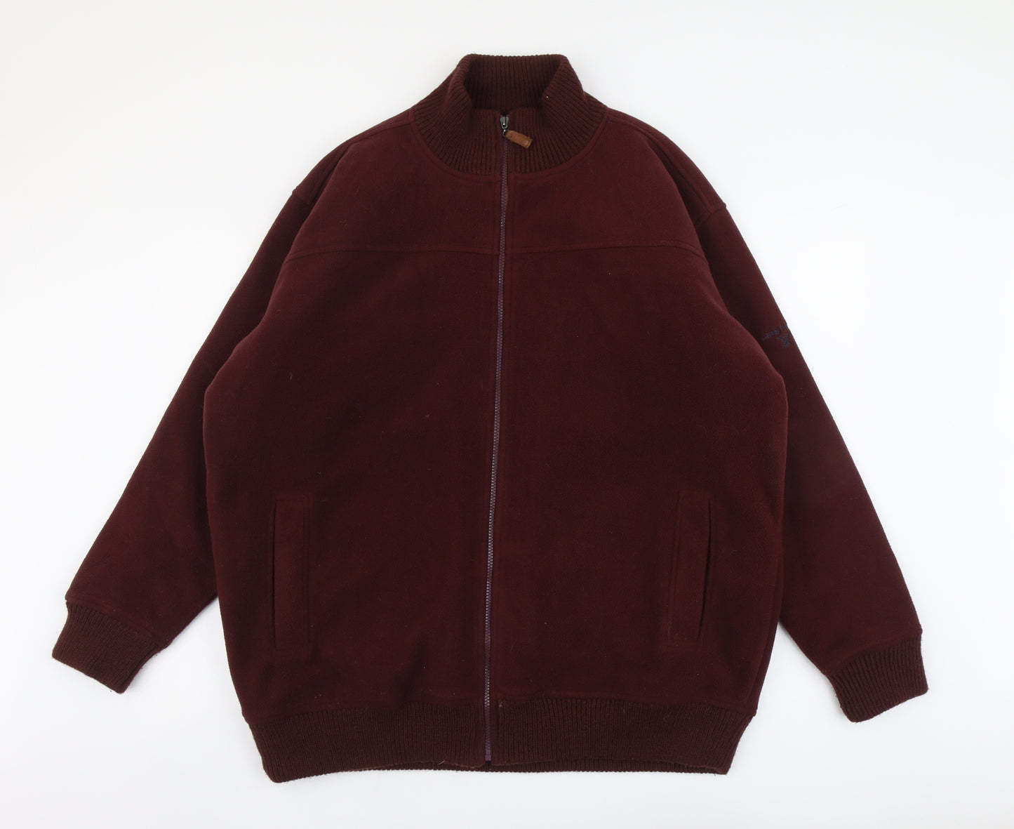 James Pringle Mens Red Jacket Size XL Zip