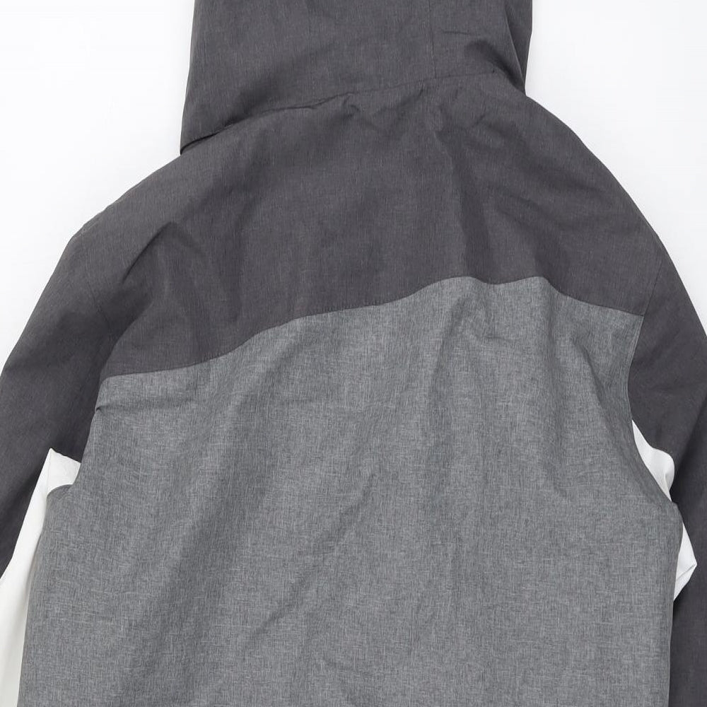 Crane Womens Grey Jacket Size 16 Zip