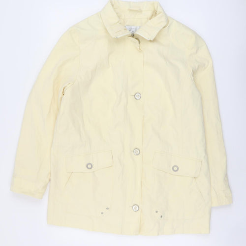 Cotswold Womens Ivory Jacket Size 14 Zip