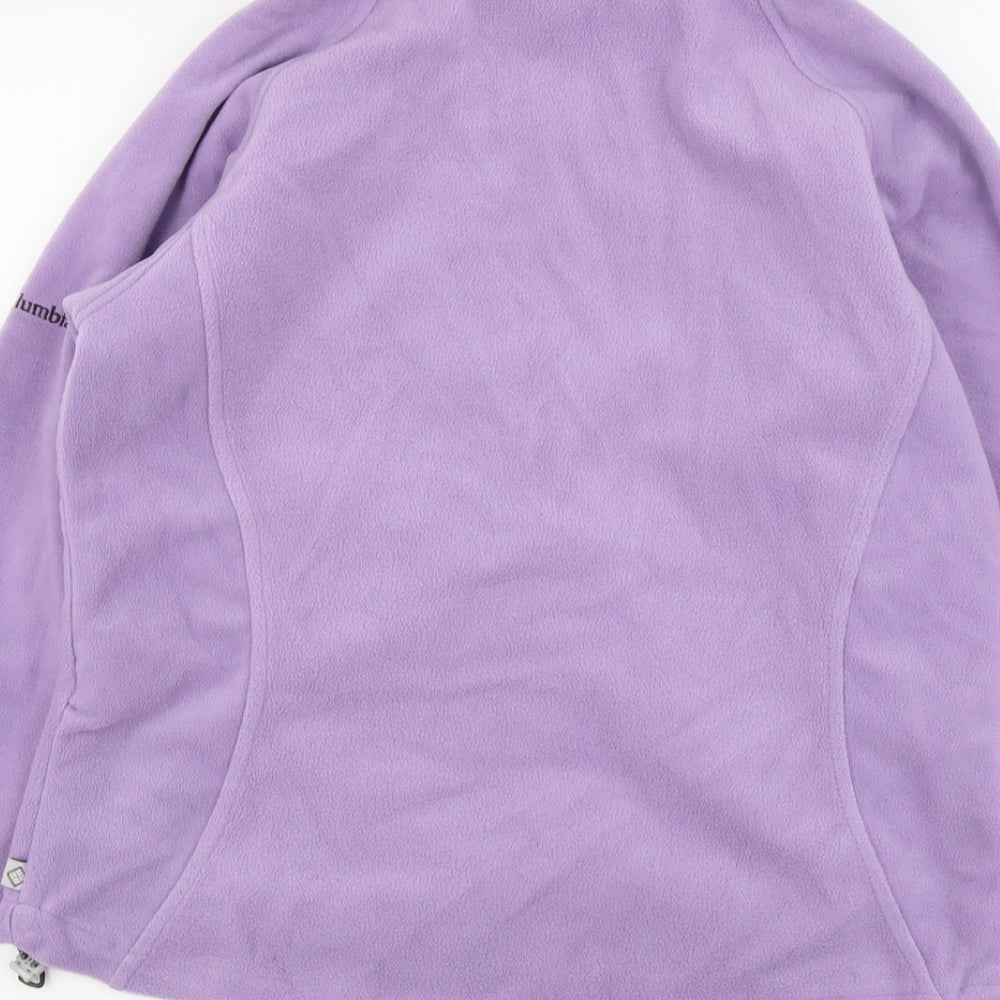 Columbia Womens Purple Jacket Size L Zip