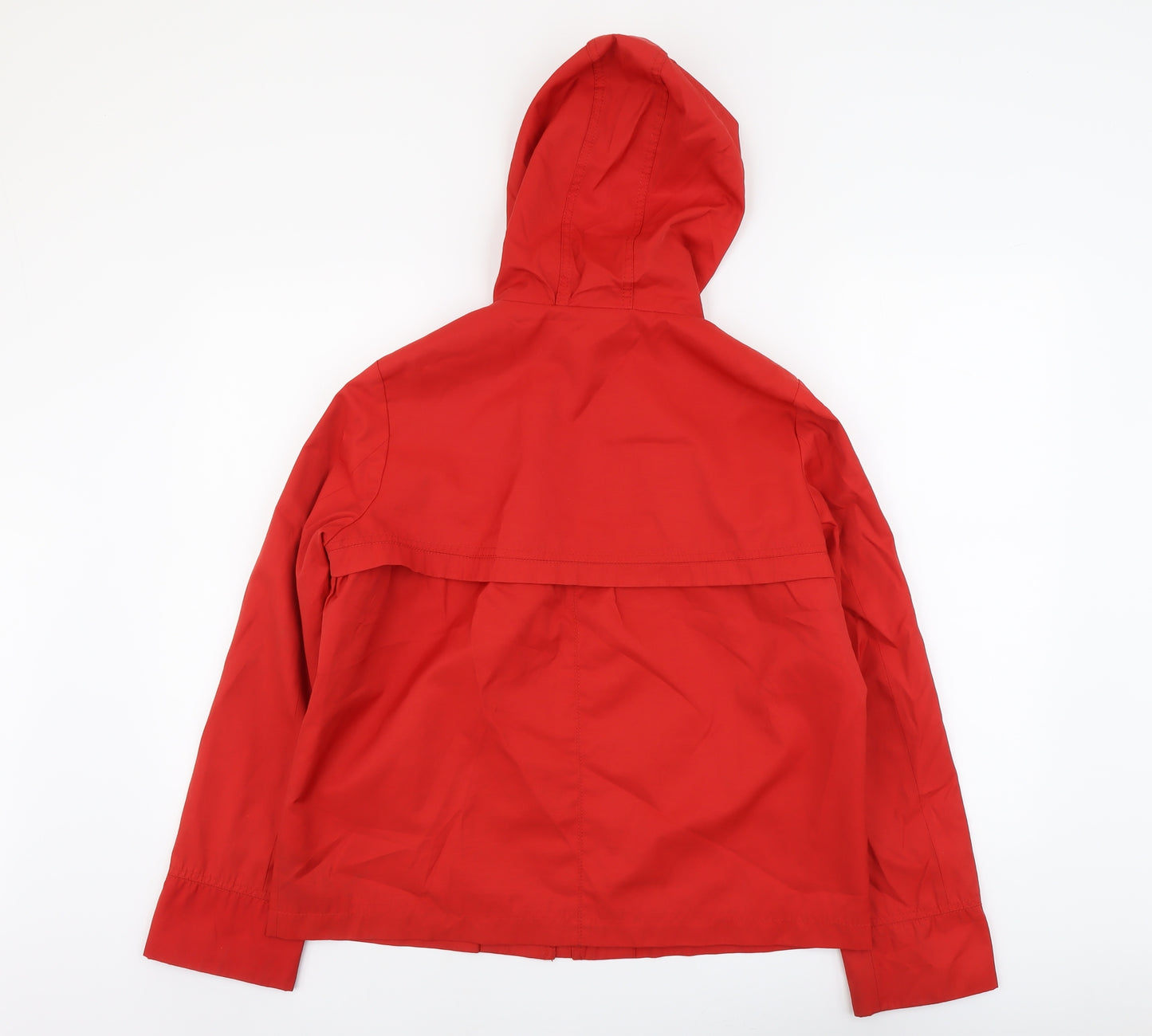 Marks and Spencer Womens Red Jacket Size 12 Zip