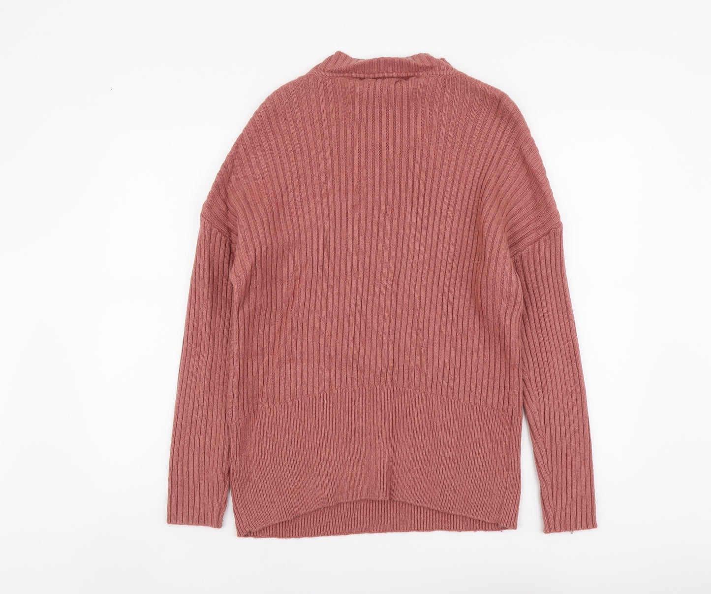 Atmosphere Womens Pink Round Neck Acrylic Pullover Jumper Size 16