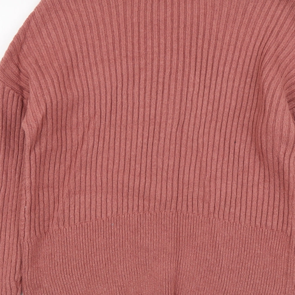 Atmosphere Womens Pink Round Neck Acrylic Pullover Jumper Size 16