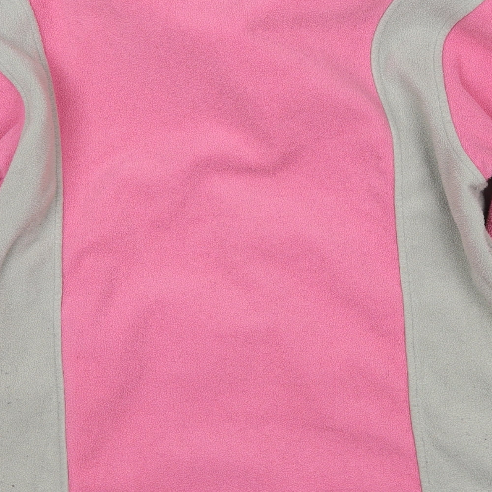 The North Face Womens Pink Jacket Size XL Zip