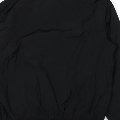 Pull&Bear Mens Black Jacket Size M Zip