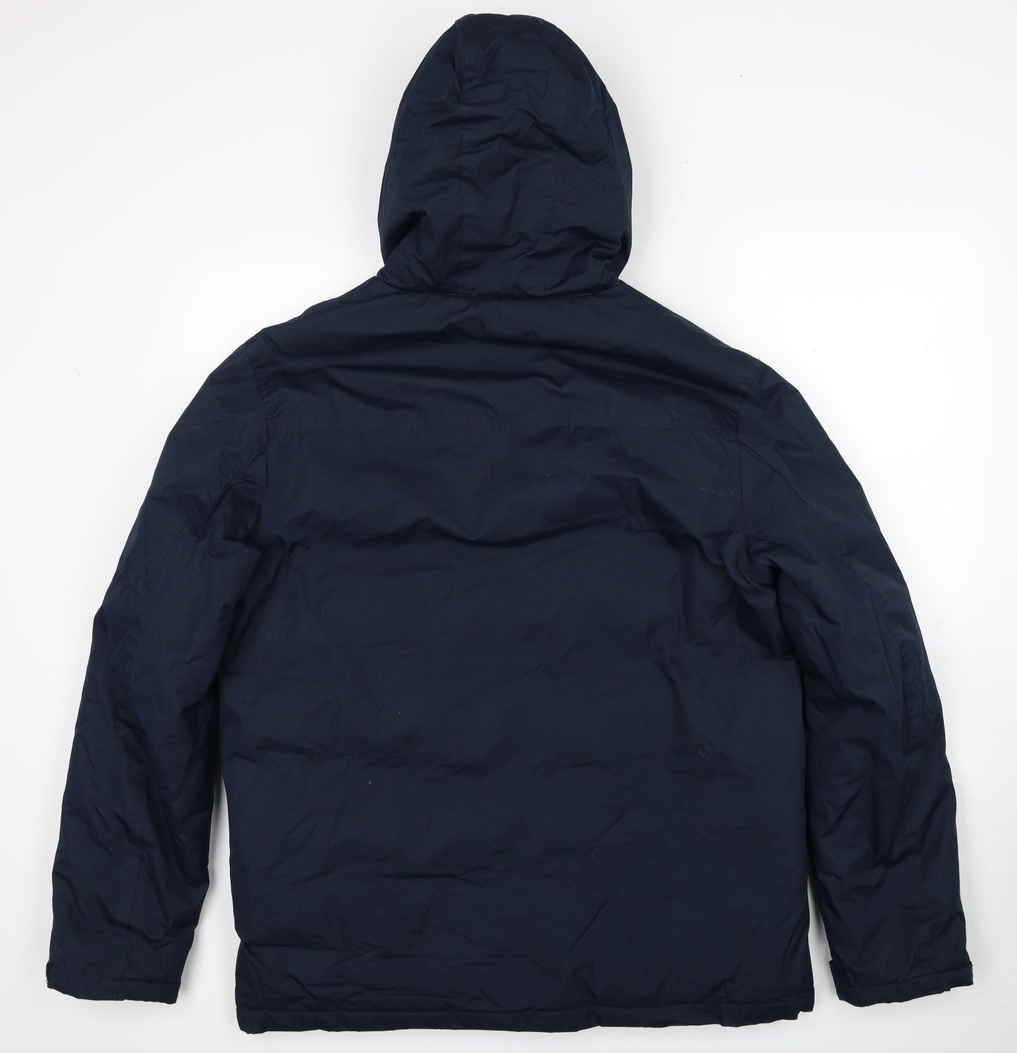 Northen Expo Mens Blue Rain Coat Coat Size L Zip