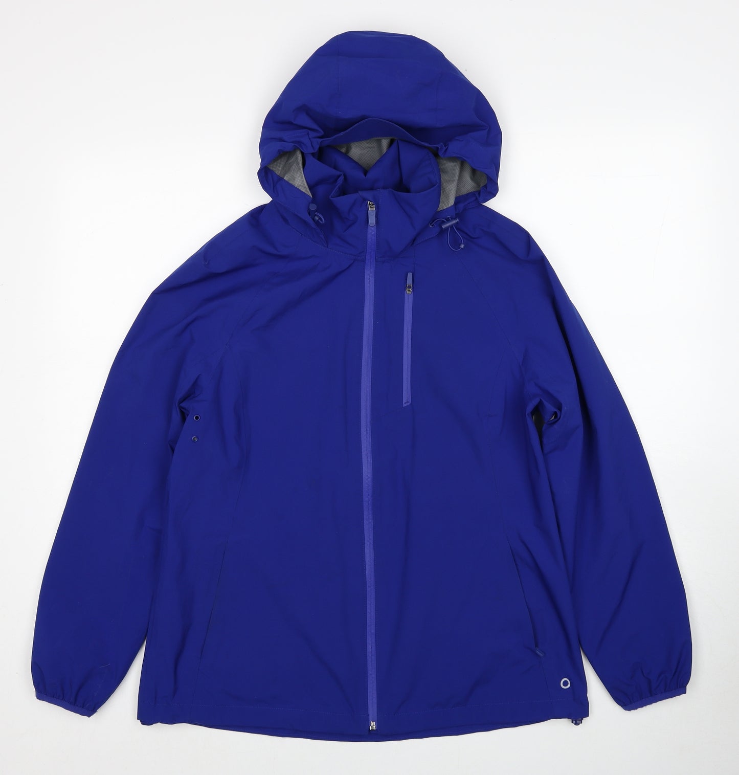 Marks and Spencer Womens Blue Jacket Size 14 Zip