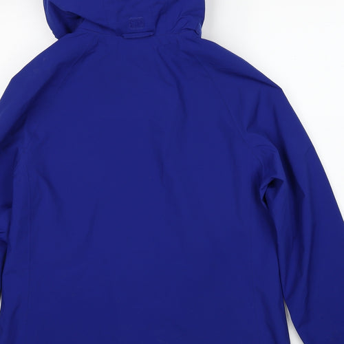 Marks and Spencer Womens Blue Jacket Size 14 Zip