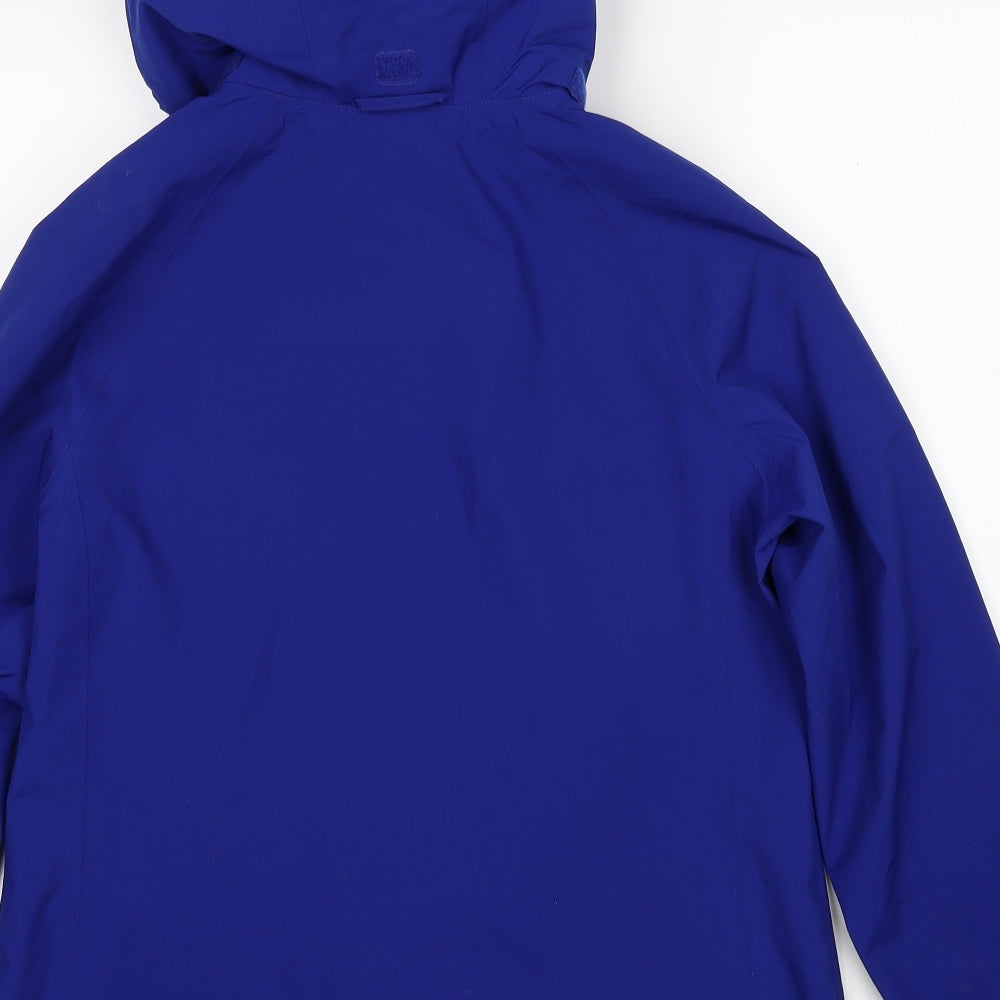 Marks and Spencer Womens Blue Jacket Size 14 Zip