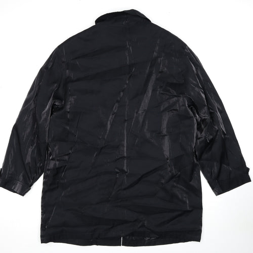Astraka Womens Black Jacket Size L Button