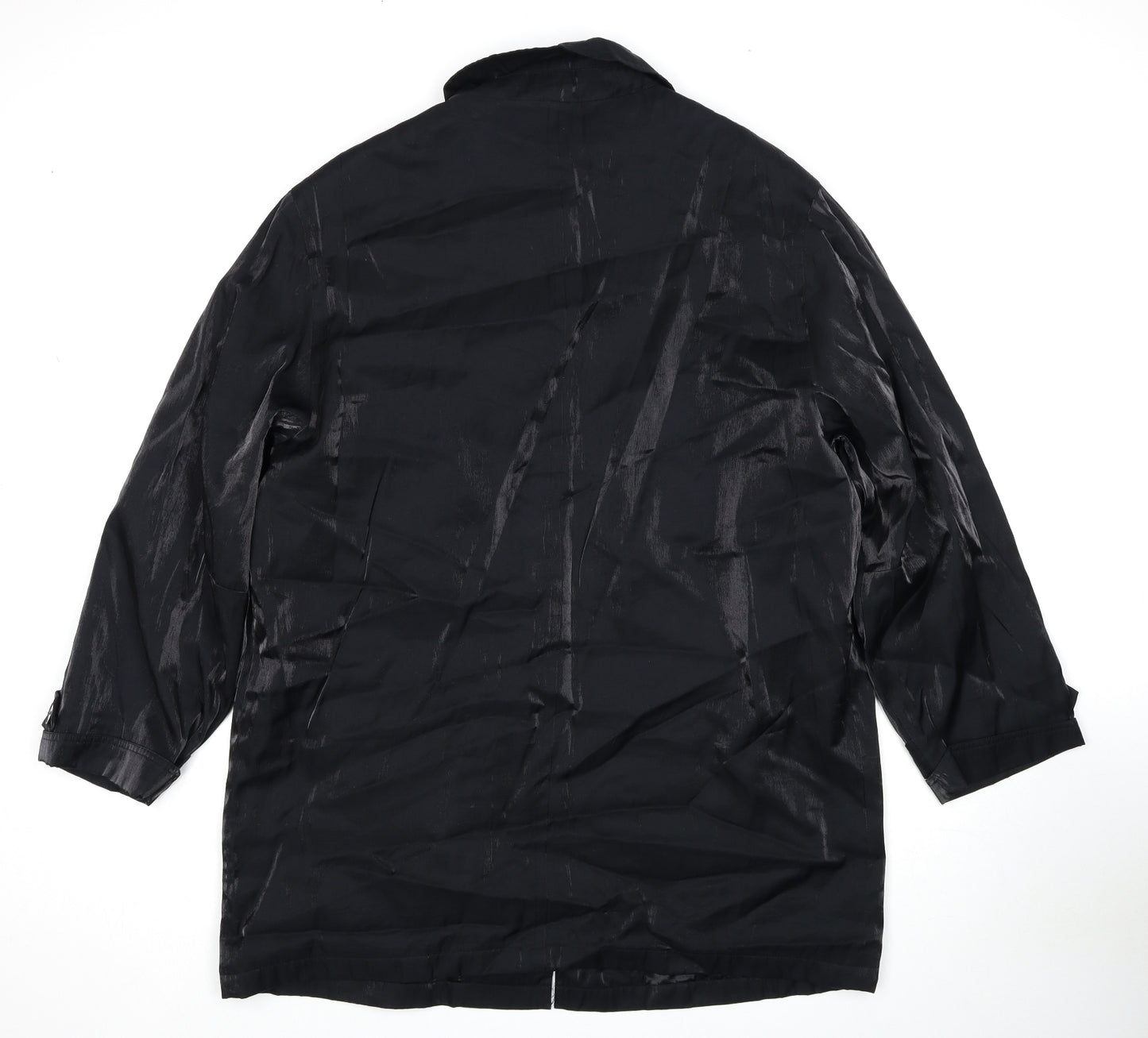 Astraka Womens Black Jacket Size L Button