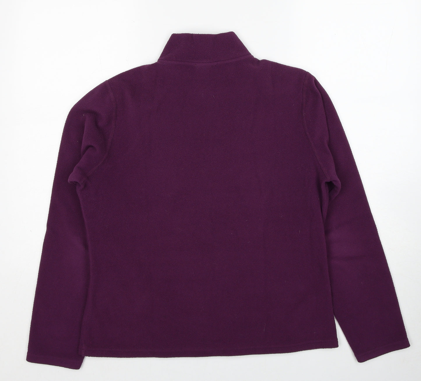 The North Face Womens Purple Polyester Pullover Sweatshirt Size L Pullover