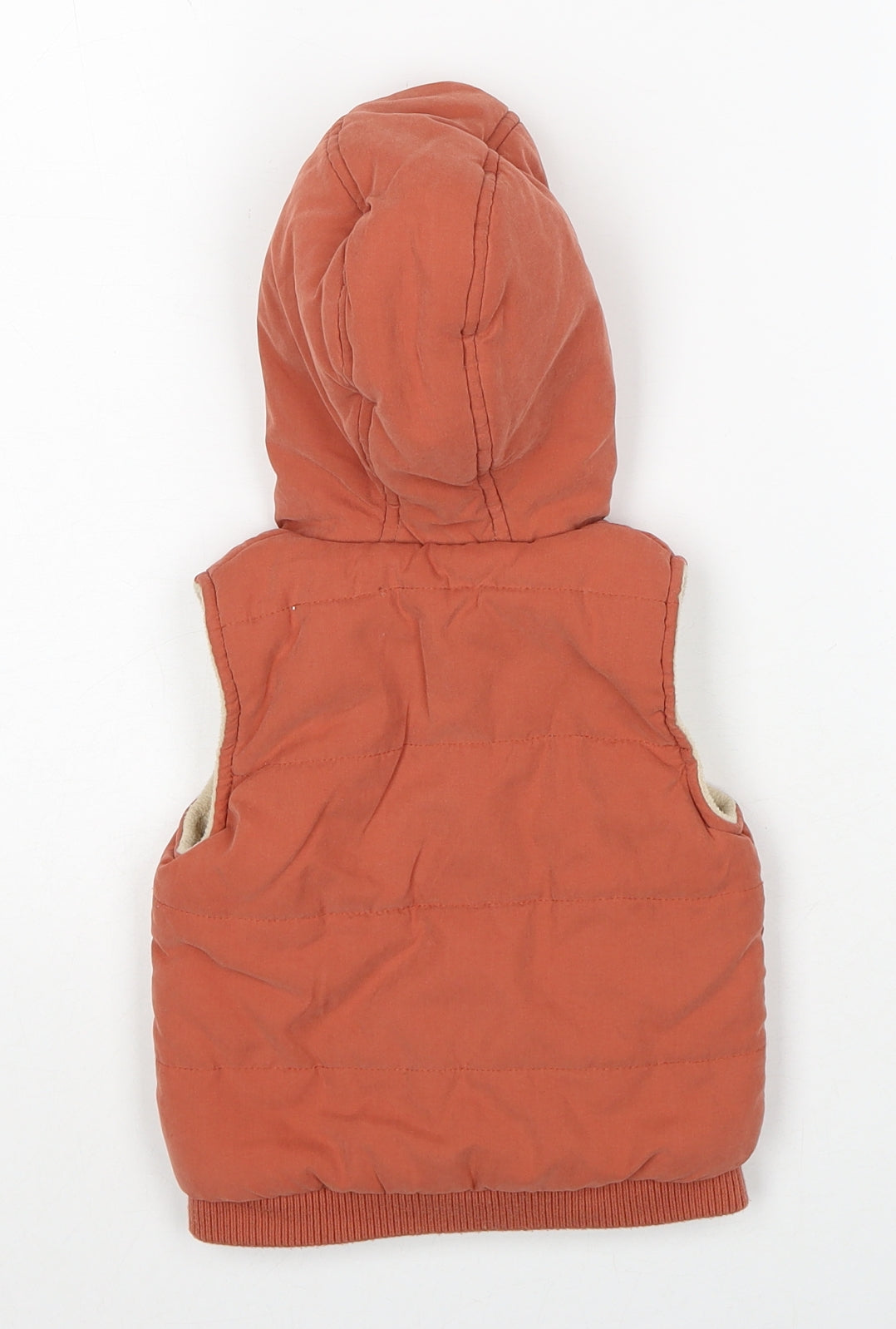 Dunnes Stores Boys Orange Basic Jacket Jacket Size 9-12 Months Zip