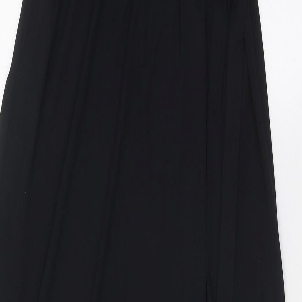 Preworn Womens Blue Polyester Maxi One Size Round Neck Tie