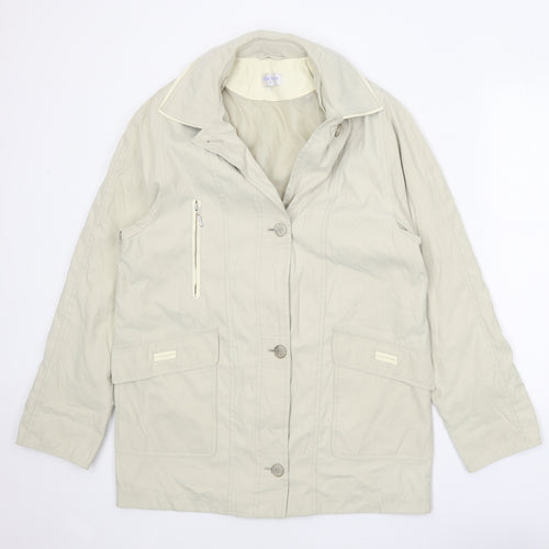 Mackays Womens Beige Jacket Size S Button