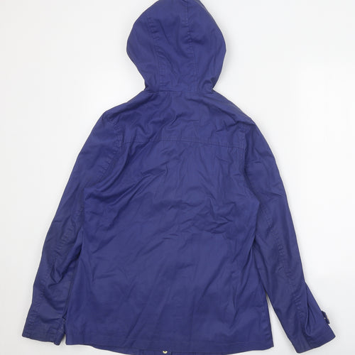 TU Womens Blue Jacket Size 8 Snap