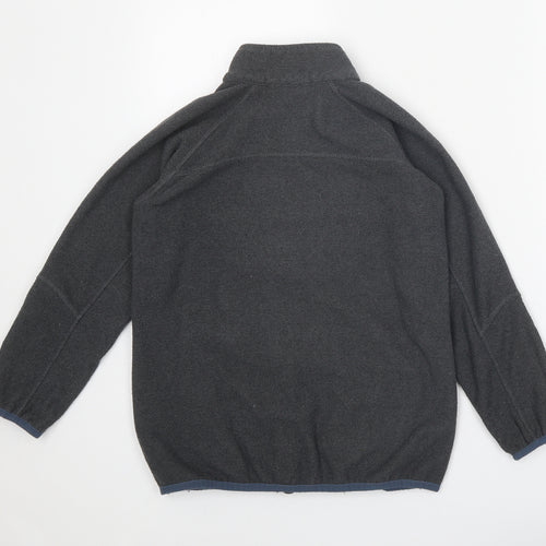Crane Boys Grey Jacket Size 11-12 Years Zip