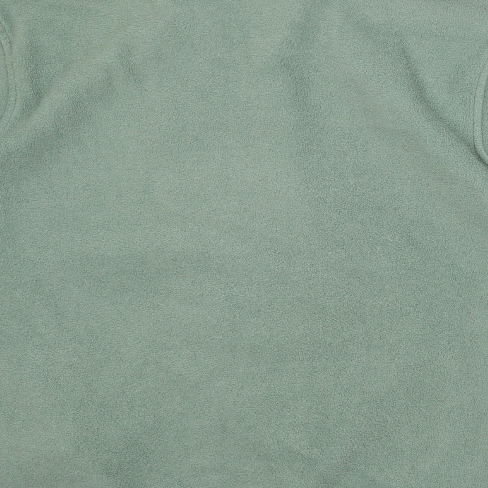 Casual Comfort Womens Green Jacket Size 16 Zip