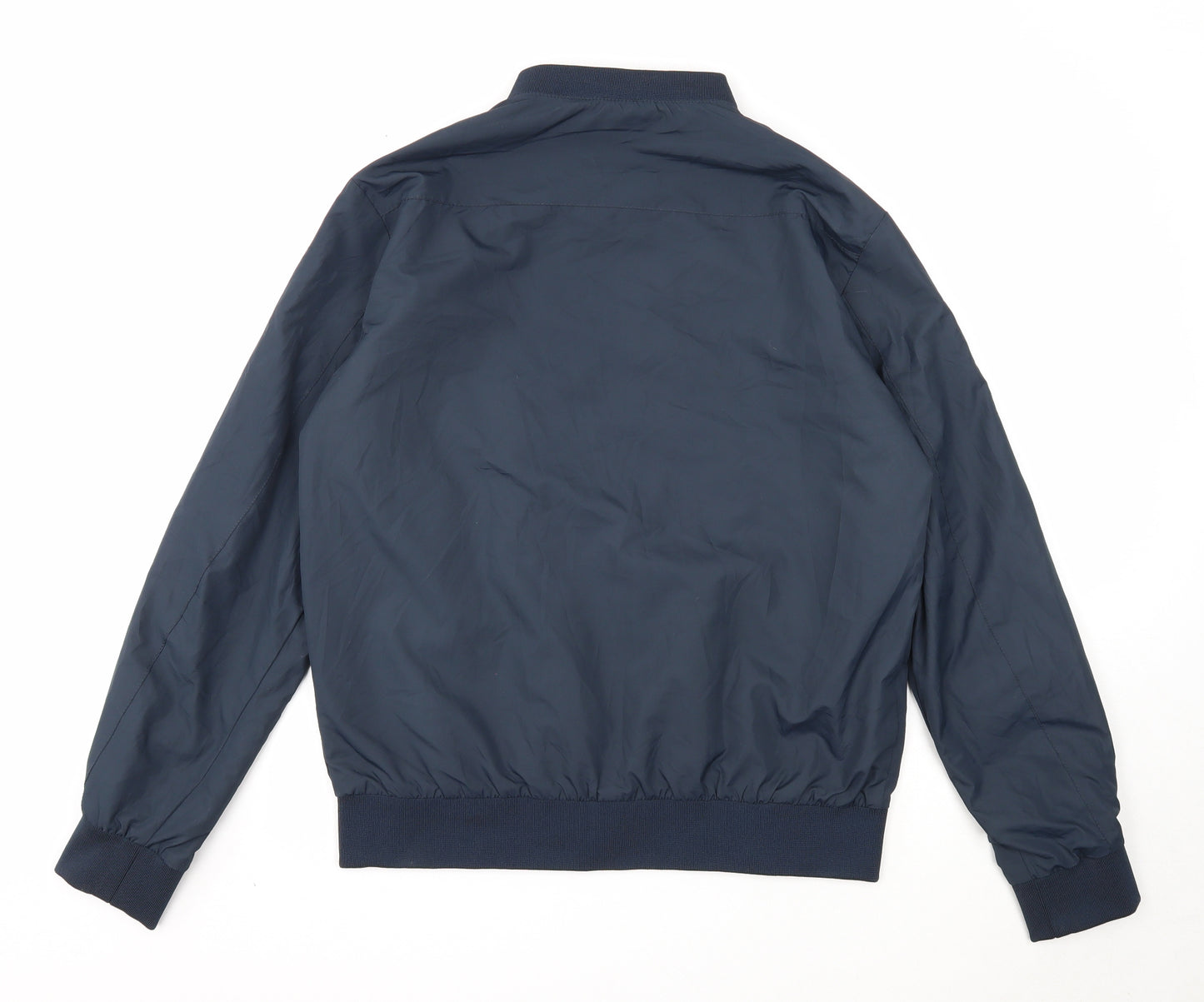 Brave Soul Mens Blue Jacket Size L Zip