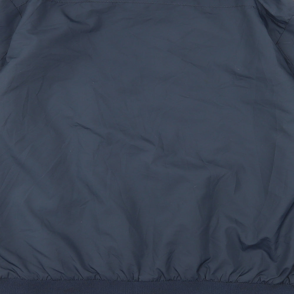 Brave Soul Mens Blue Jacket Size L Zip