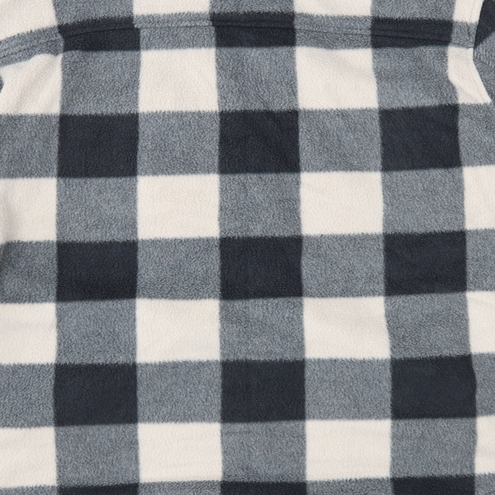Marks and Spencer Womens Grey Geometric Jacket Size XL Snap