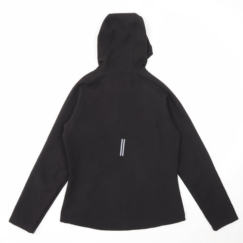 Workout Womens Black Jacket Size S Zip