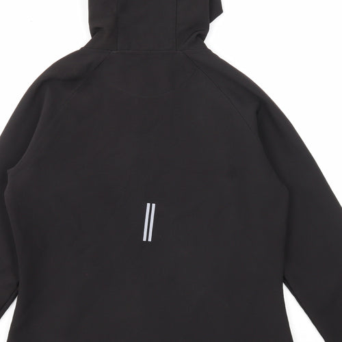 Workout Womens Black Jacket Size S Zip