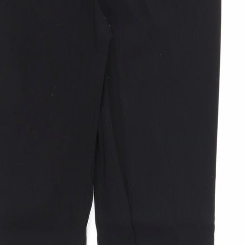 Debenhams Girls Black Cotton Skinny Jeans Size 11 Years Regular Zip