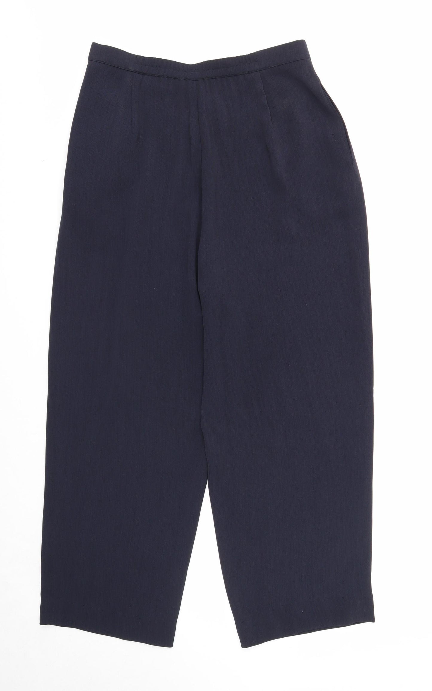 Windsmoor Womens Blue Polyester Trousers Size 14 Regular