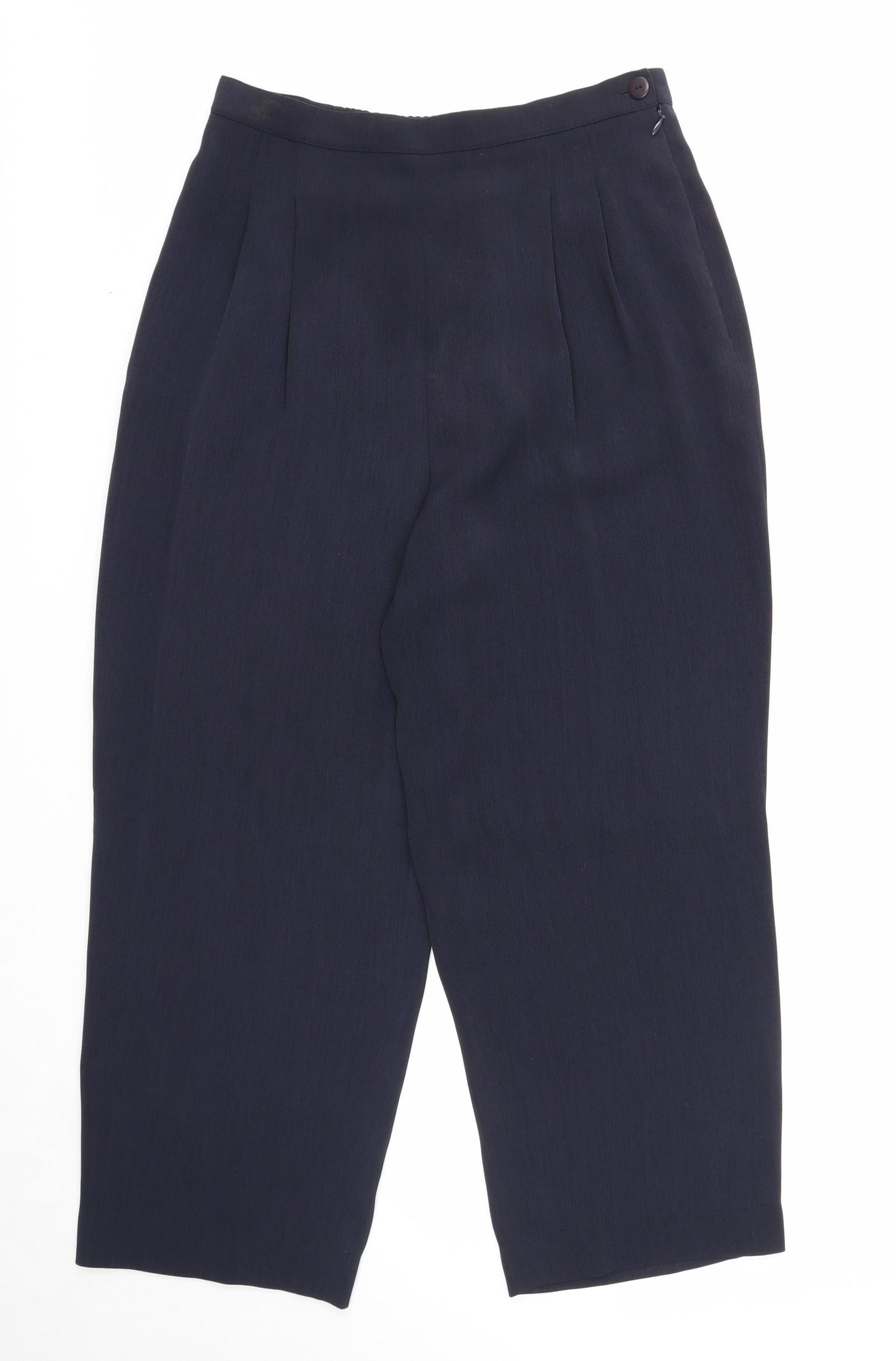 Windsmoor Womens Blue Polyester Trousers Size 14 Regular