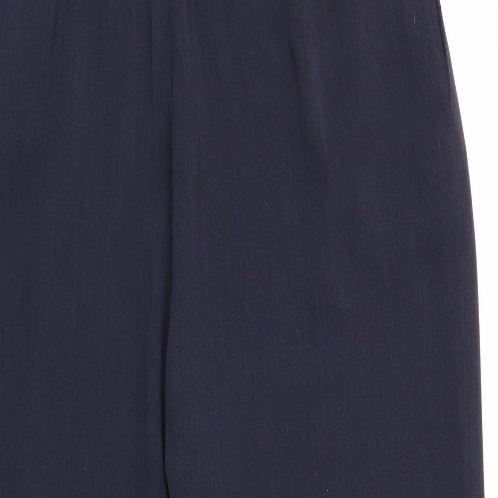 Windsmoor Womens Blue Polyester Trousers Size 14 Regular