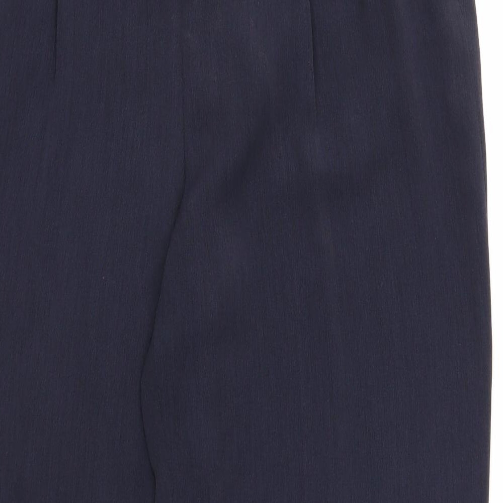 Windsmoor Womens Blue Polyester Trousers Size 14 Regular