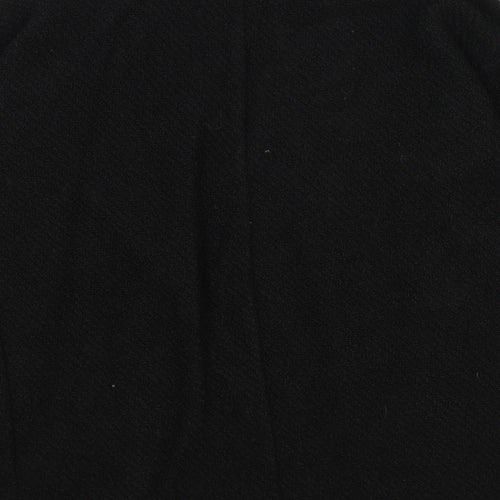 H&M Womens Black V-Neck Cotton Cardigan Jumper Size S