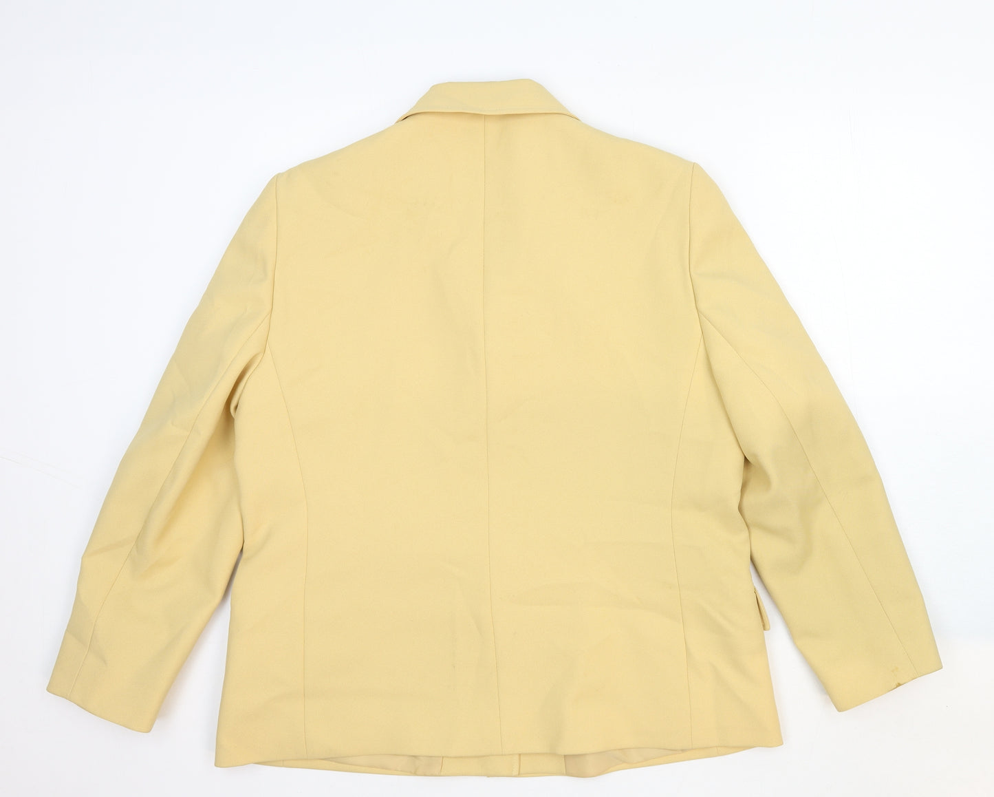 Eastex Womens Beige Cotton Jacket Blazer Size 16