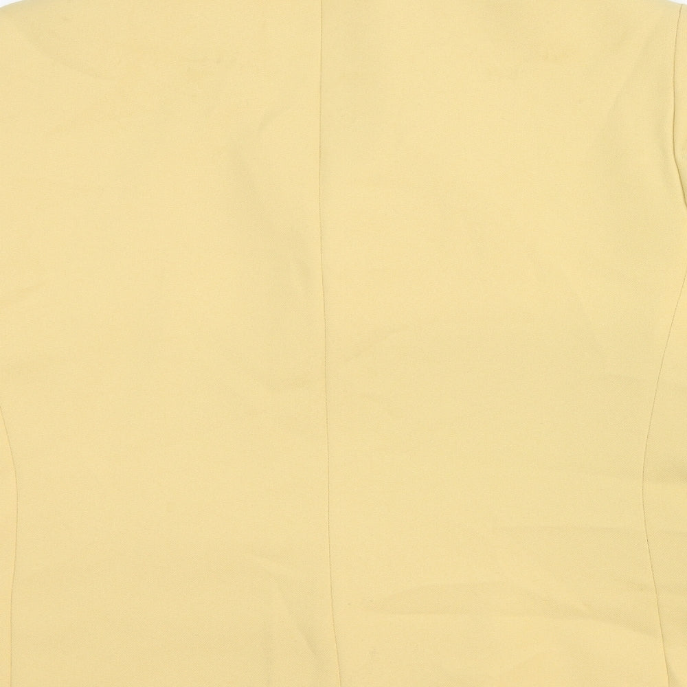 Eastex Womens Beige Cotton Jacket Blazer Size 16
