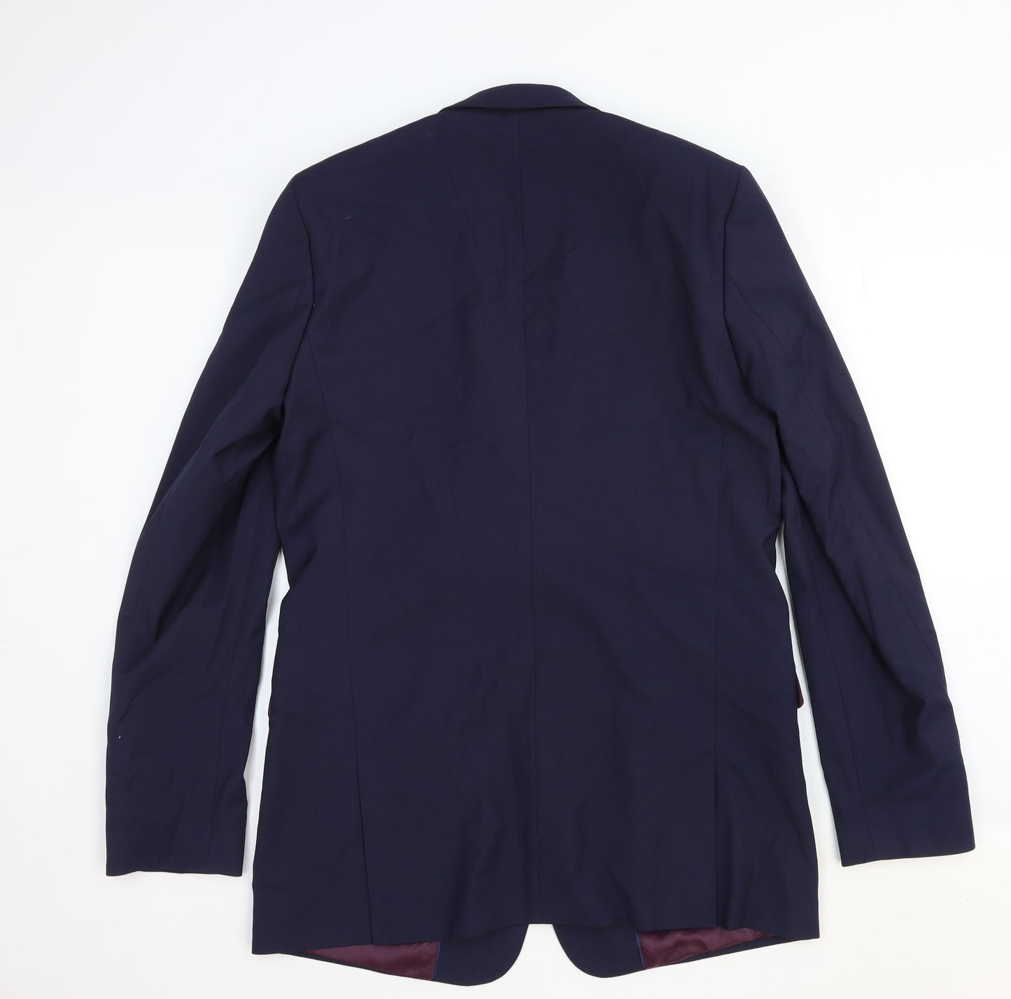 ASOS Mens Blue Cotton Jacket Suit Jacket Size 42 Regular