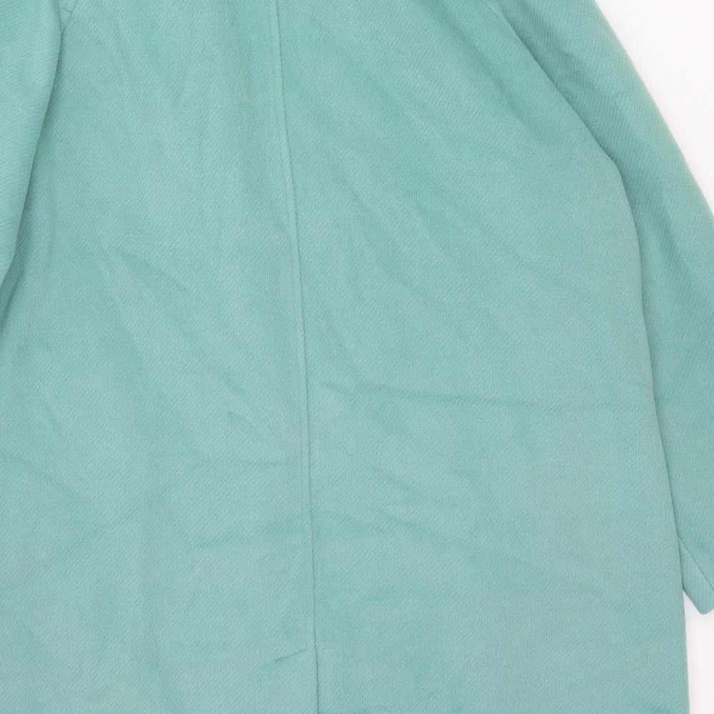 Marks and Spencer Womens Green Jacket Coat Size 22 Button