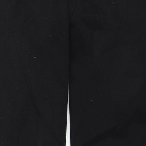 711 Skinny Womens Black Herringbone Cotton Skinny Jeans Size 28 in Regular Zip