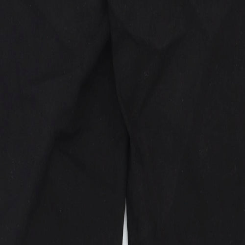 711 Skinny Womens Black Herringbone Cotton Skinny Jeans Size 28 in Regular Zip