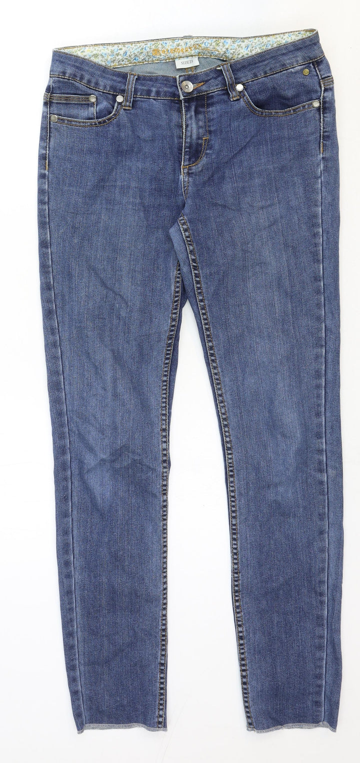 Clement Denim Womens Blue Cotton Skinny Jeans Size 29 in Regular Zip