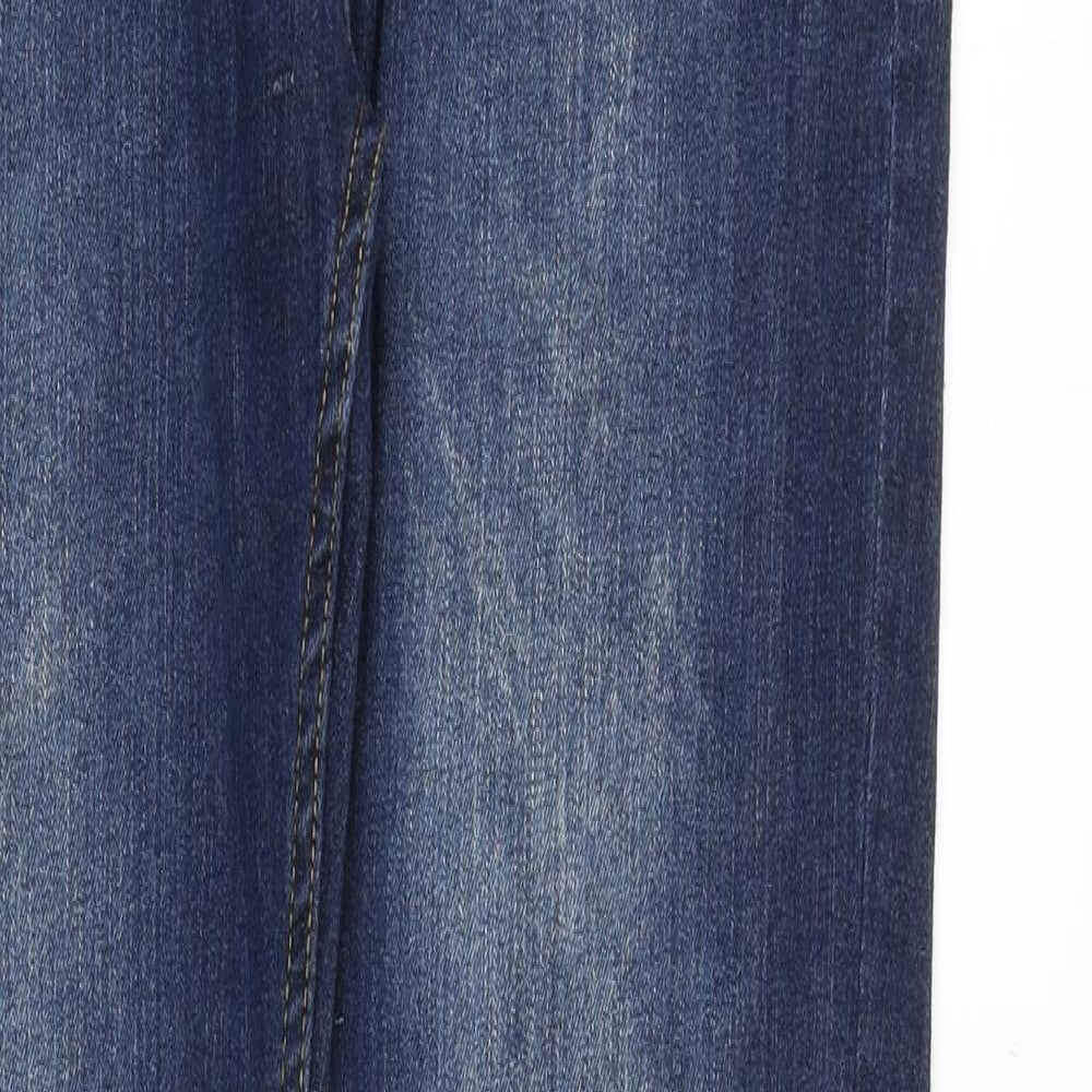 Seven Series Mens Blue Cotton Skinny Jeans Size 30 in Slim Zip