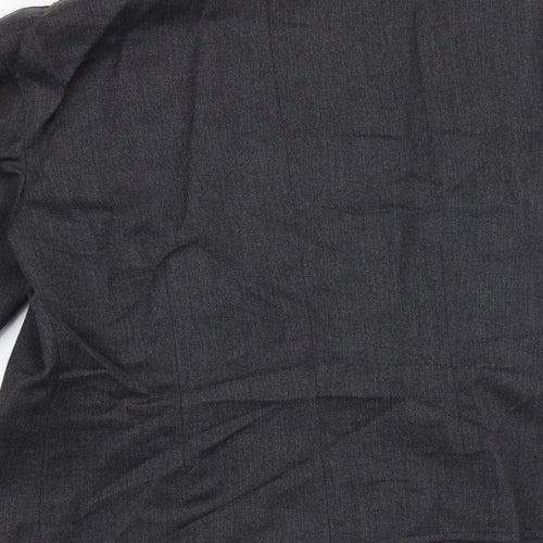 NEXT Womens Grey Wool Jacket Blazer Size 16